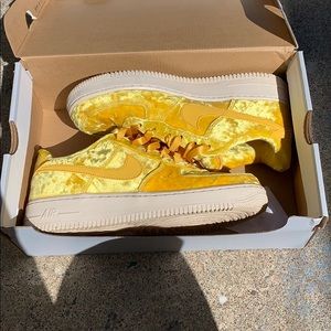 Velvet Air Force 1’s